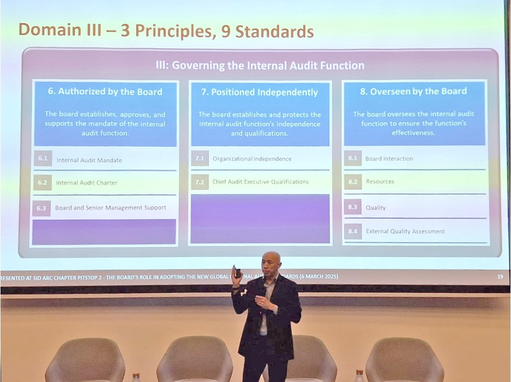 Audit Risk Committee Chapter Pit-Stop: The Board's Role in Adopting the ...